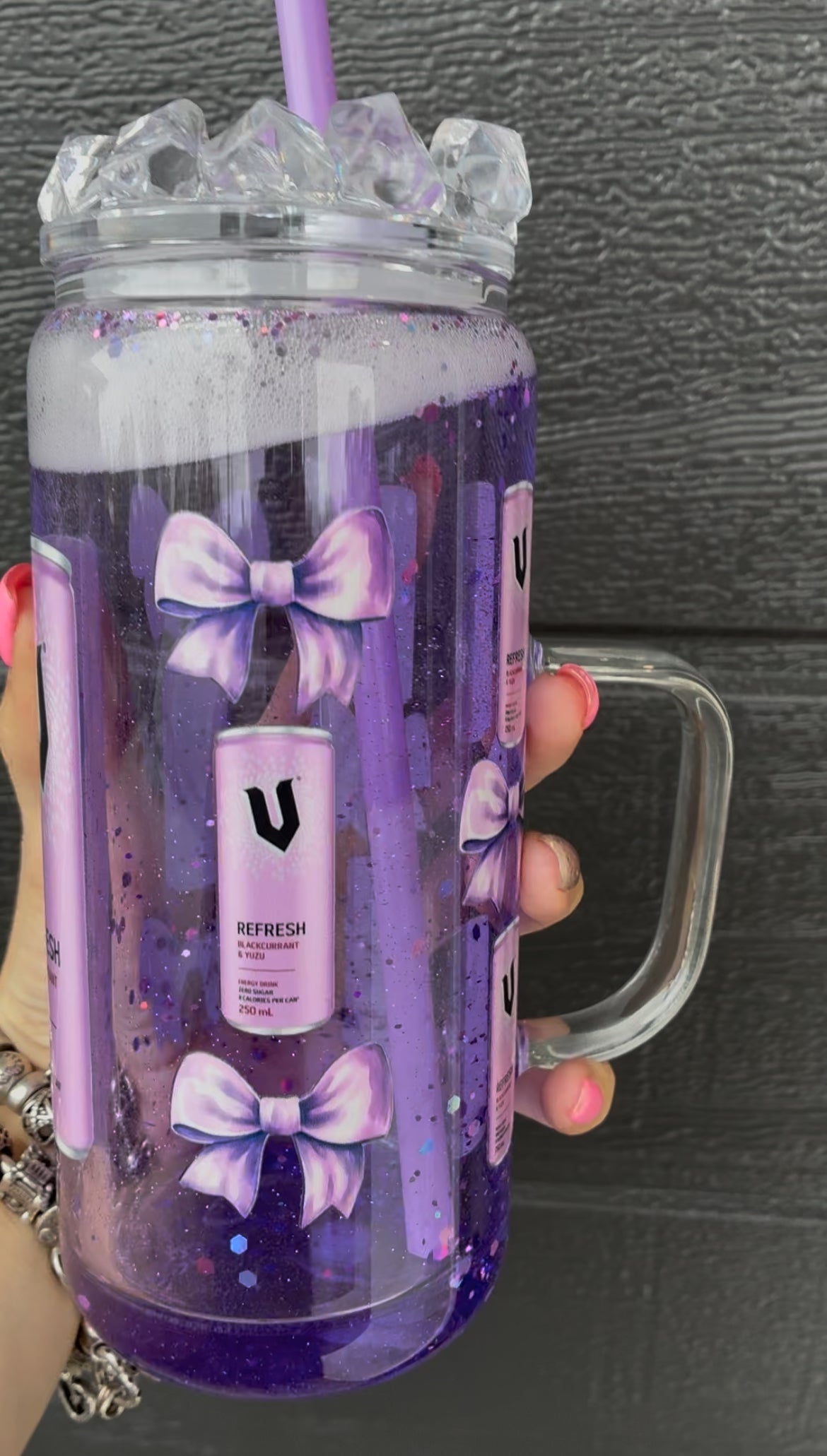 Icy Fizzy Snowglobe