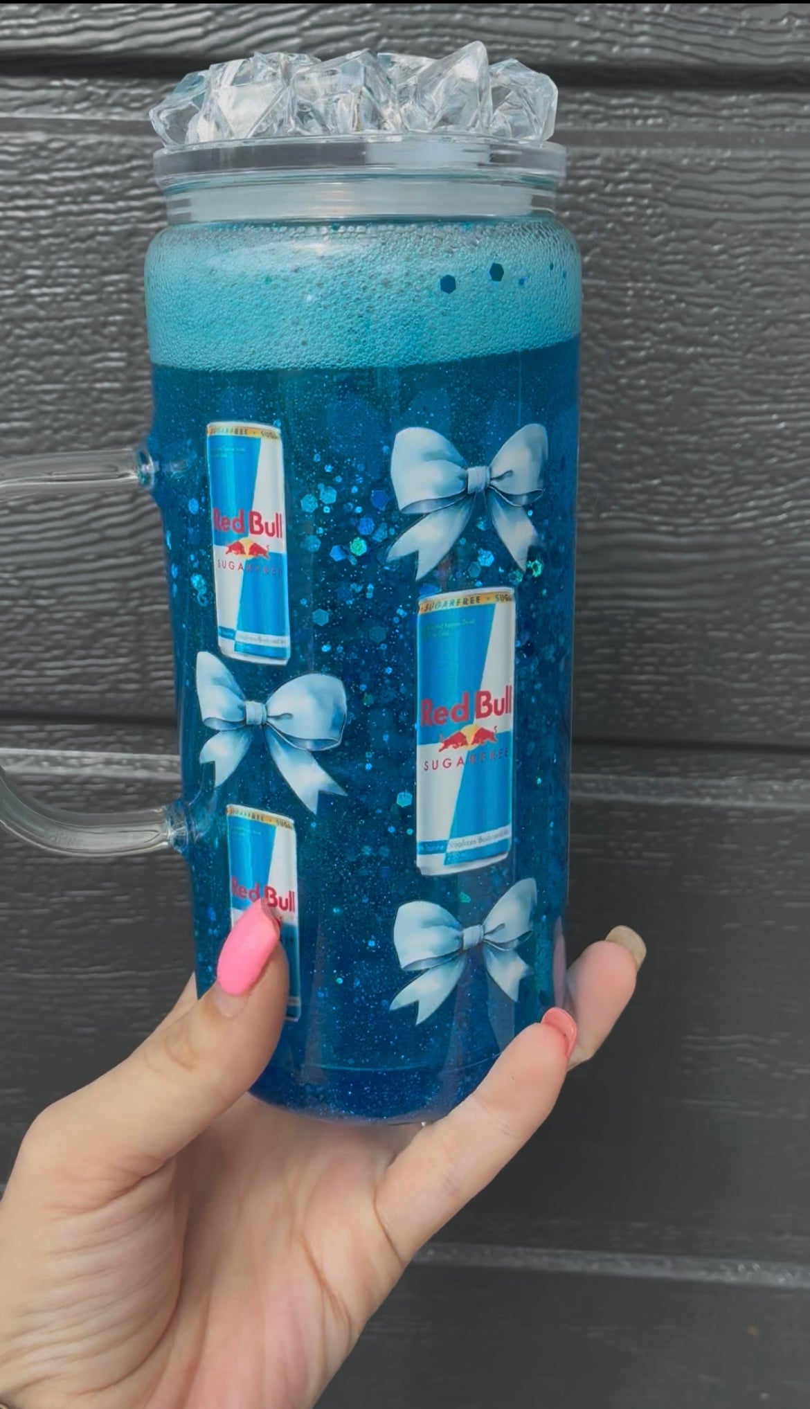 Icy Fizzy Snowglobe