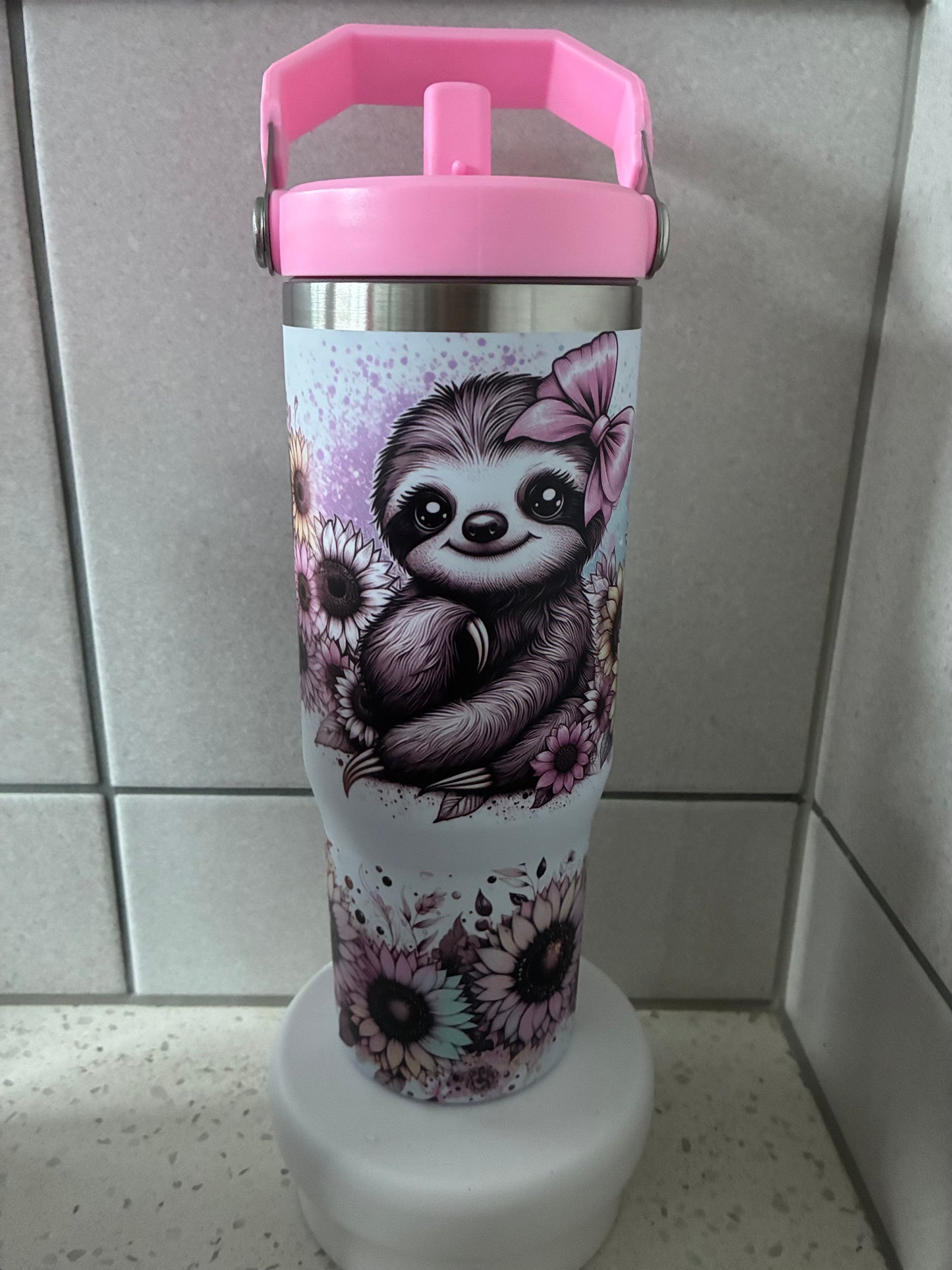 Sloth 30oz Fliptop Drink Bottle