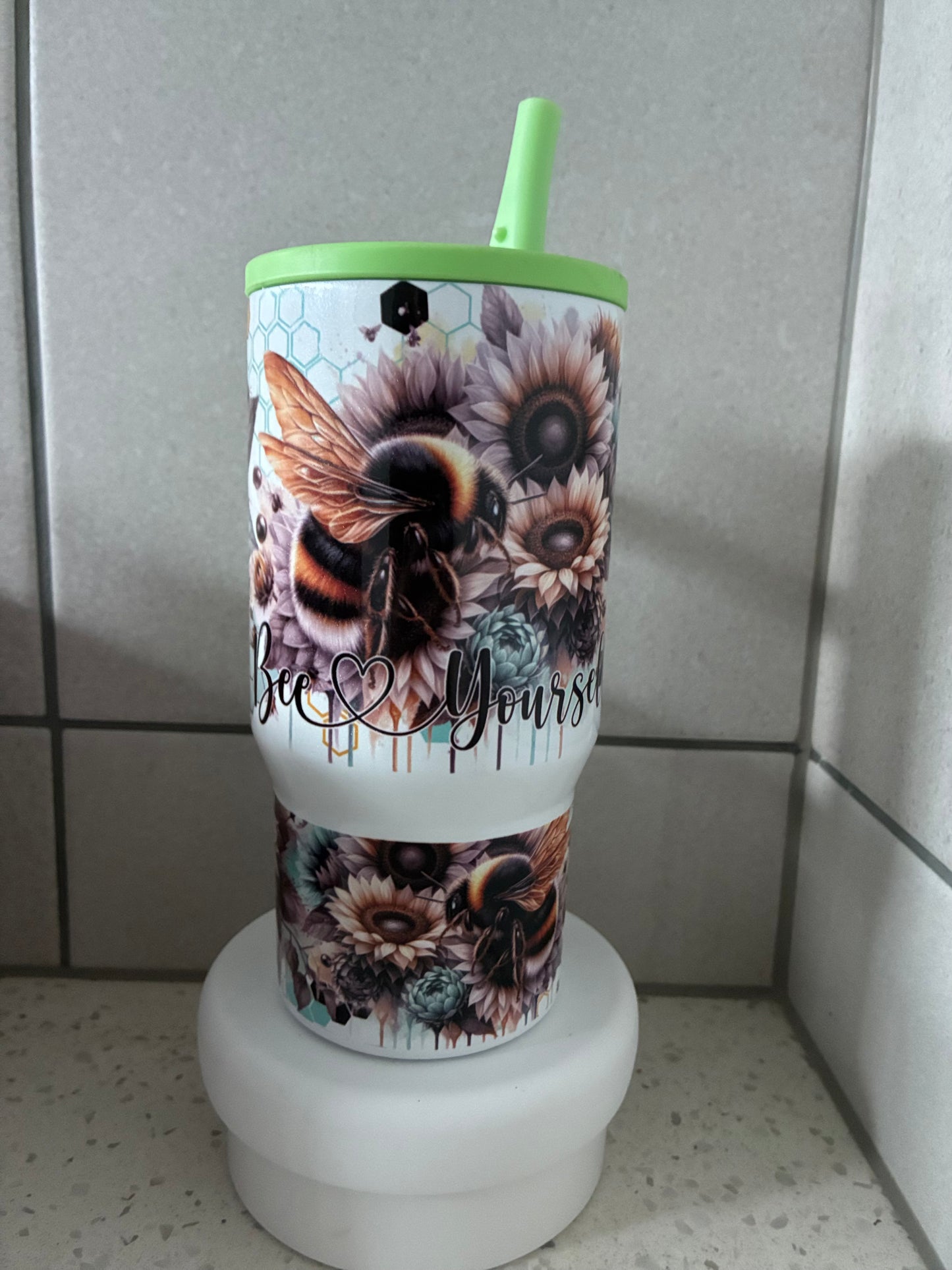 Bee Yourself Shimmer 20oz Handle