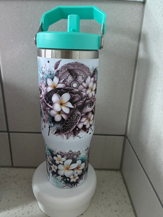 Turtles 30oz Fliptop Drink Bottle