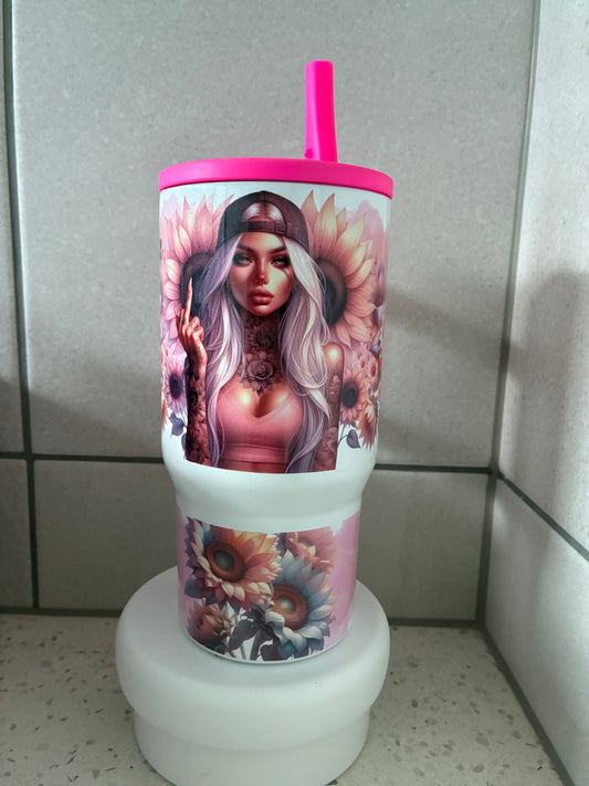 Tattoo Girl- My Inner Peace Shimmer 20oz Handle