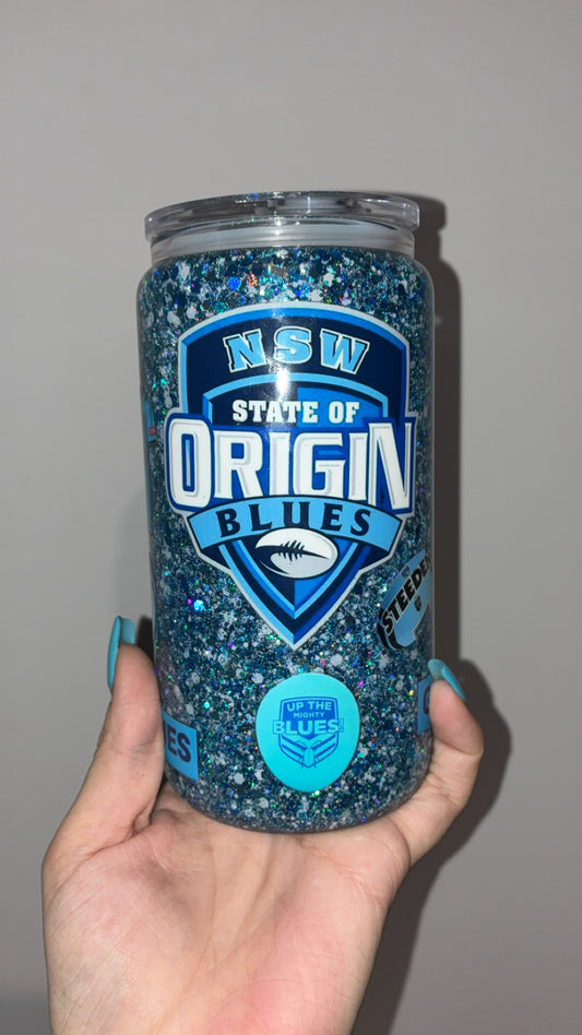 NSW Blues 16oz Glass Snowglobe