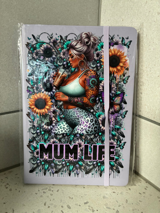 Mum Life A5 Notebook